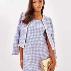 Lilly Pulitzer Lavender Tweed Dress
